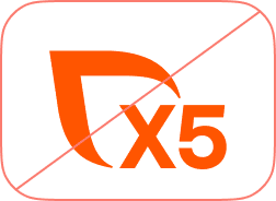 пример неправильного использования логотипа